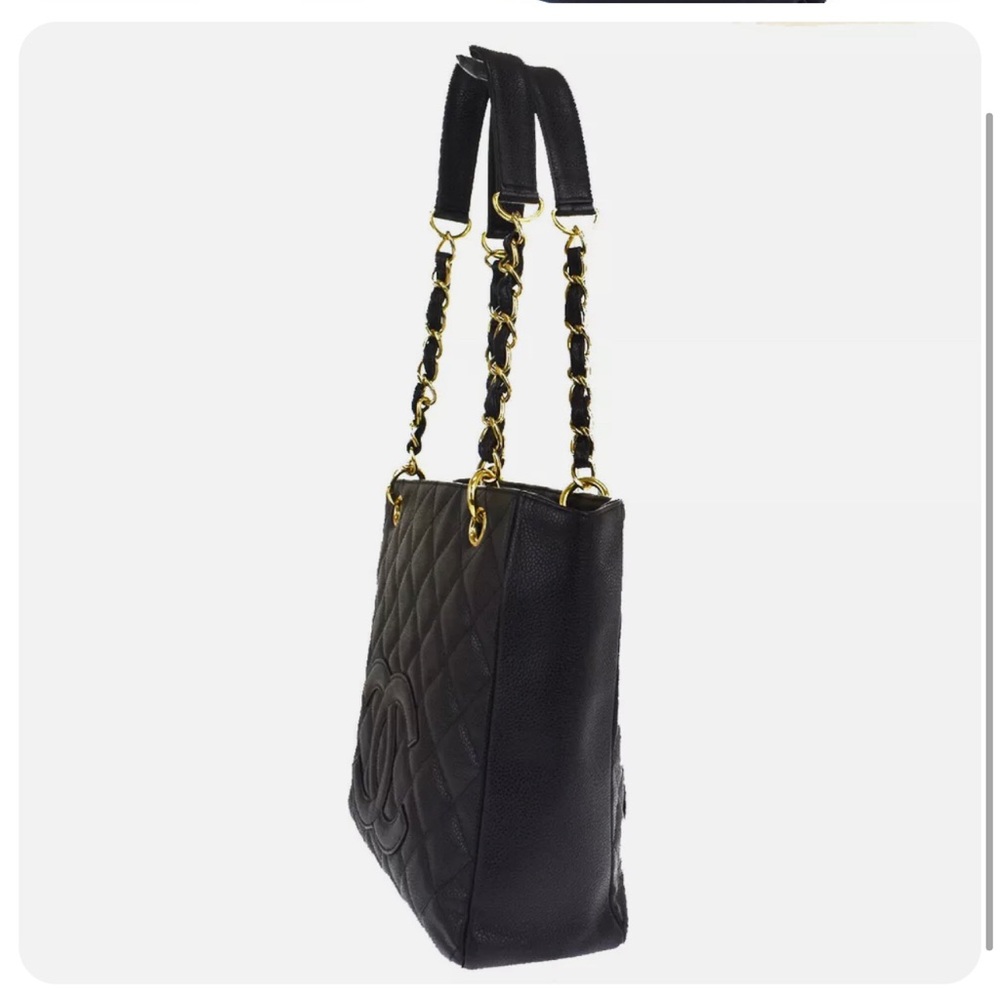 CHANEL Chain Shoulder Tote Bag - Picture 2 of 4